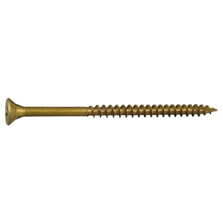Midwest Fastener Deck Screw, #8 x 3 in, Steel, Flat Head, Phillips Drive 54924